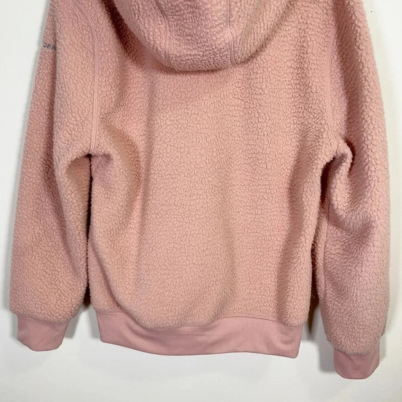 SPYDER | LYDIA SHERPA FLEECE FULL ZIP JACKET IN MISTY  ROSE - Picture 13 of 16